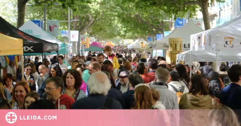 Lleida celebra la diada de Sant Jordi