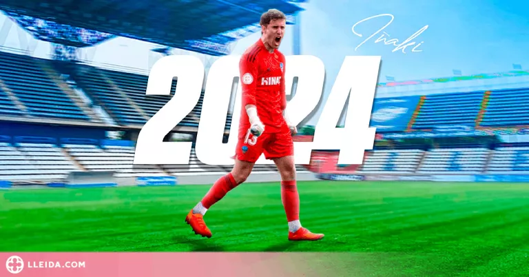 ⏯️ El Lleida Esportiu renova el porter Iñaki Álvarez