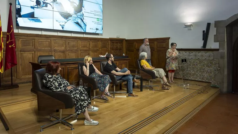 Una taula rodona tanca el cicle de l'IEI dedicat a Jesús Moncada