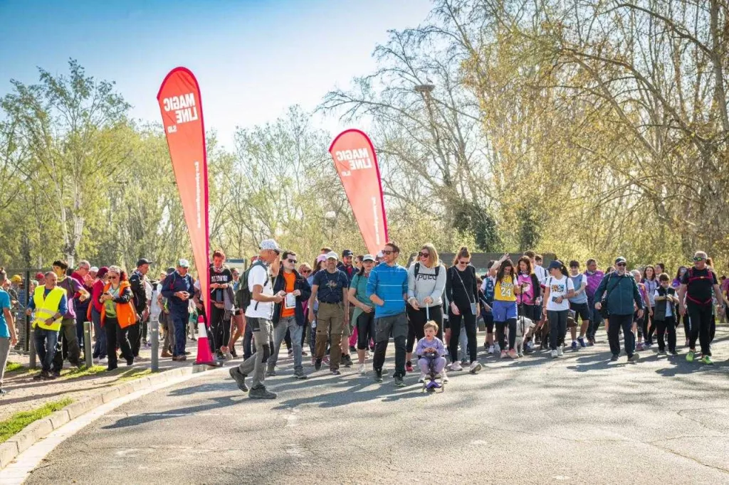 Més de 800 persones es mobilitzen en la 10a Magic Line Sant Joan de Déu