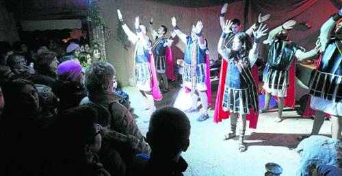 Linyola i Rocafort obren el pessebre vivent i el barri dels Magraners el tanca