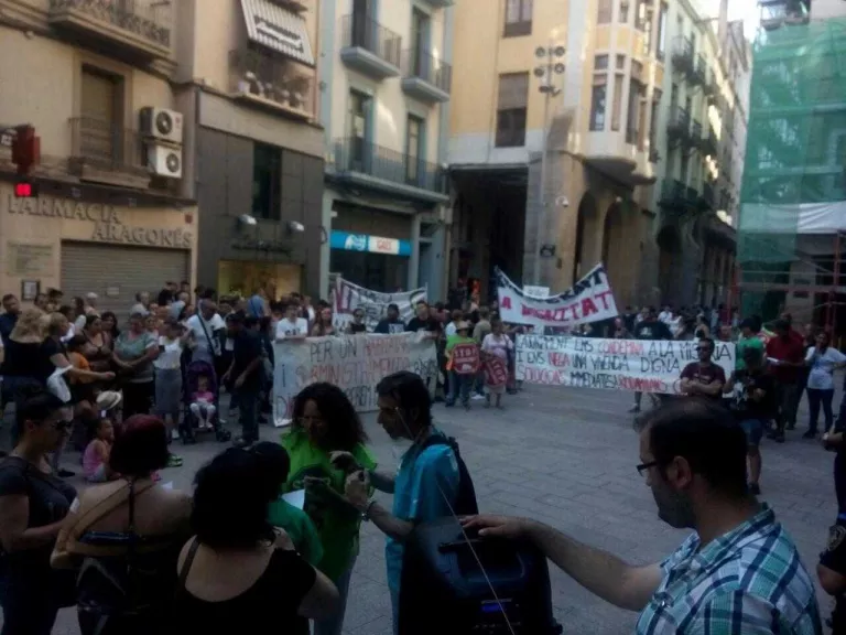 Un centenar de persones reivindiquen a Lleida més polítiques i vivendes socials