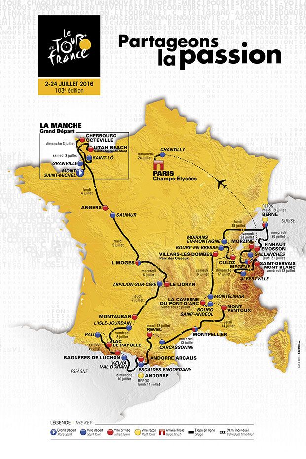 El Tour passarà per Aran, el Pallars i l'Alt Urgell