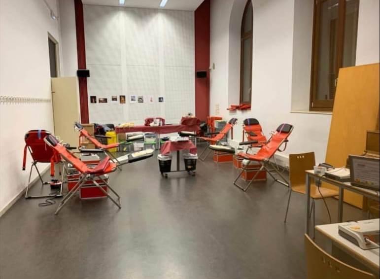 Marató de donacions de sang a l'edifici del Rectorat
