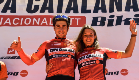 Mario Sinués i Janika Loiv mostren el seu poder a la Vall de Boí