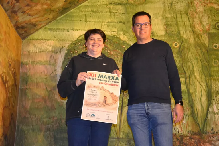 Els Omellons acullen la 12a Marxa de les Cabanes de Volta