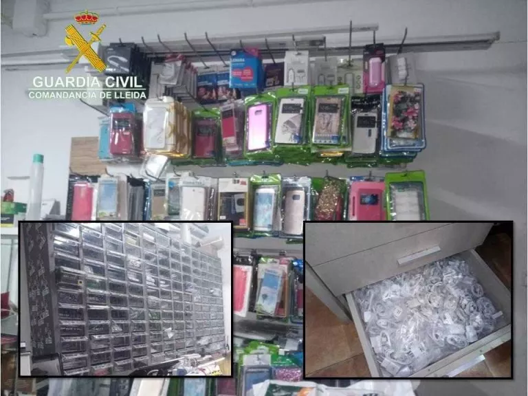 La Guàrdia Civil intervé material falsificat en un municipi de Lleida