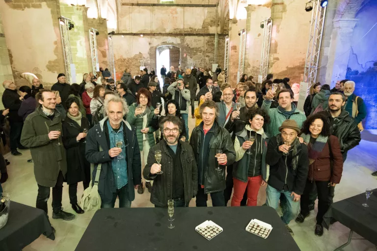 Cervera clou ‘Mènsula’, el diàleg amb el patrimoni, amb més d’un miler de visitants