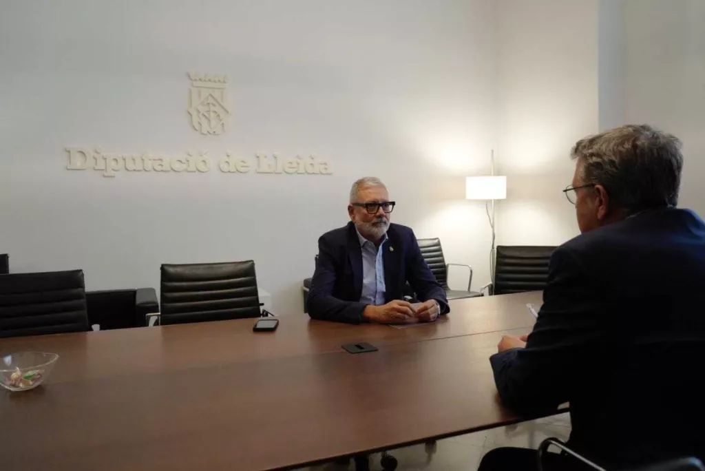 Paeria i Diputació col·laboraran en l'impuls de la competitivitat de Lleida i el seu territori