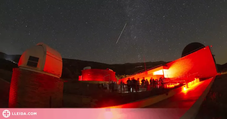⏯️ Així es va viure la nit de Perseids al Parc Astronòmic del Montsec