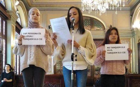 No en el Nostre Nom prega a la Paeria que defensi els drets de les persones migrades