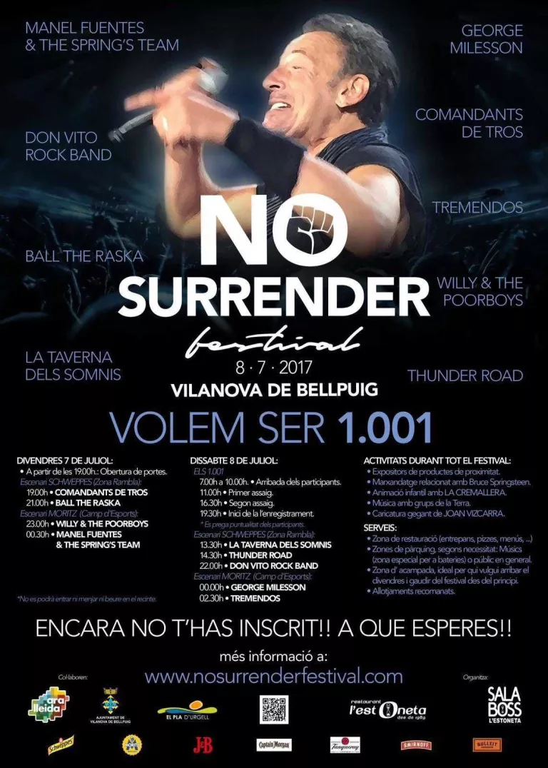 El No Surrender portarà públic de Barcelona en bus per 1€