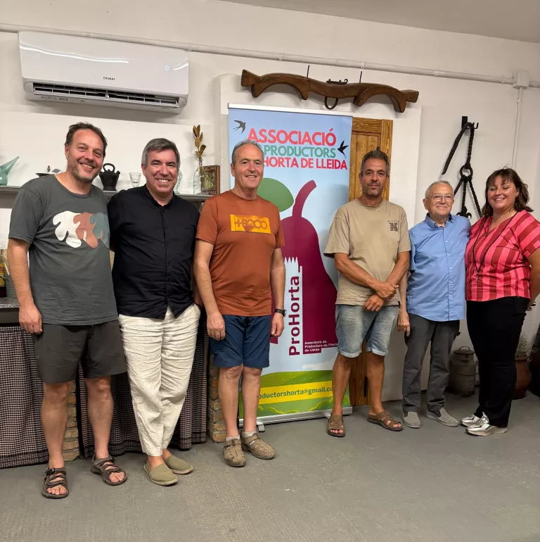 Jordi Torra, nou president de l’Associació de Productors de l’Horta de Lleida