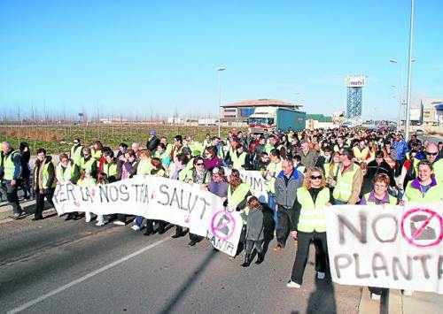 La biomassa de Nufri té permís ambiental, ultima l'urbanístic i provoca més protestes