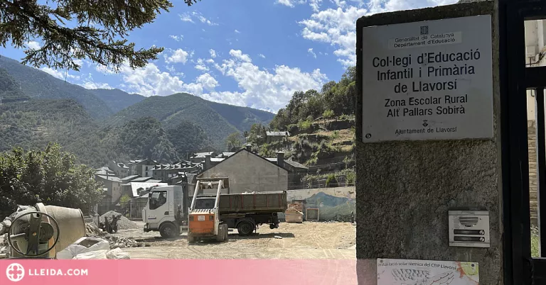 ⏯️ L'escola de Llavorsí tindrà el primer pati verd del Pallars Sobirà