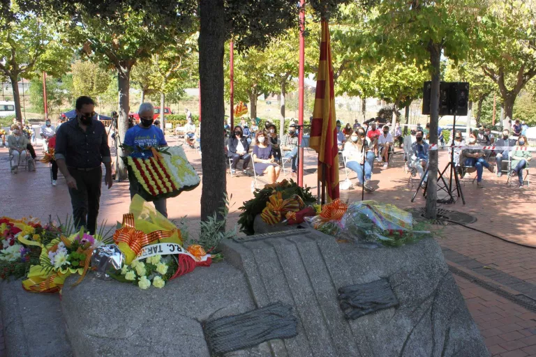 Una vintena d’entitats participen a l’acte institucional de la Diada a Tàrrega, que s’adapta als protocols sanitaris
