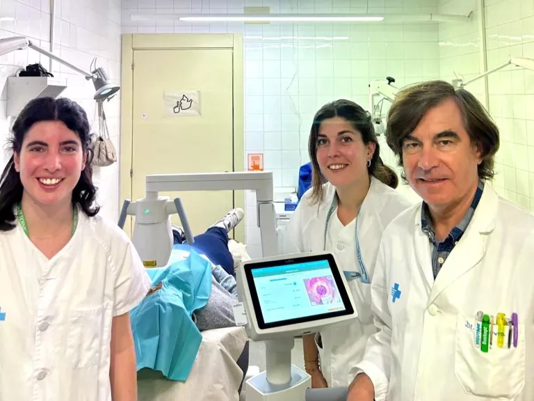 L’Arnau de Vilanova incorpora una nova tècnica ambulatòria per tractar el queratocon