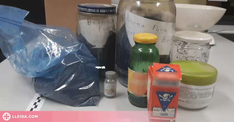Denuncien un home a l'Alt Urgell per tenir verins d'alta toxicitat per eliminar fauna
