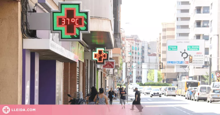 Activat a Lleida el Pla per prevenir els efectes de l'onada de calor