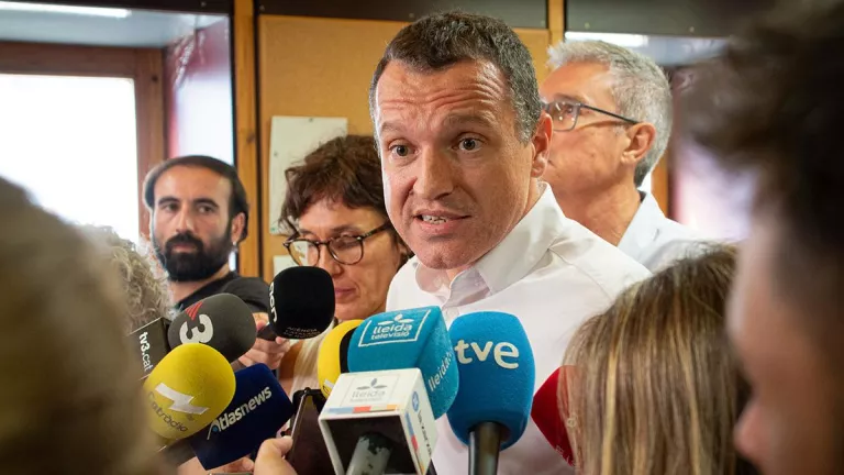 Ordeig assegura que “els diners no seran un problema” per ajudar els pagesos afectats per l’incendi