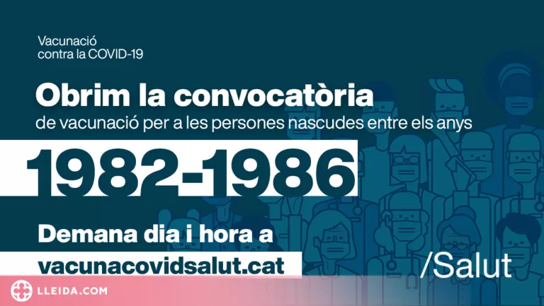 Si tens entre 35 i 39 anys ja pots demanar hora per vacunar-te contra la covid-19