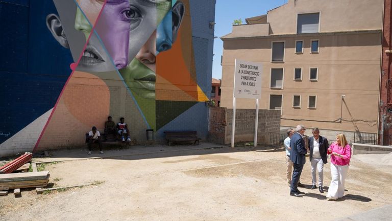 L’Ajuntament de Lleida cedeix un solar per construir 11 habitatges de lloguer per a joves