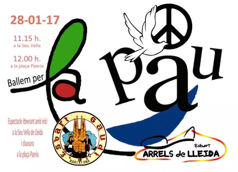 Dansa tradicional per la Pau a la Seu Vella