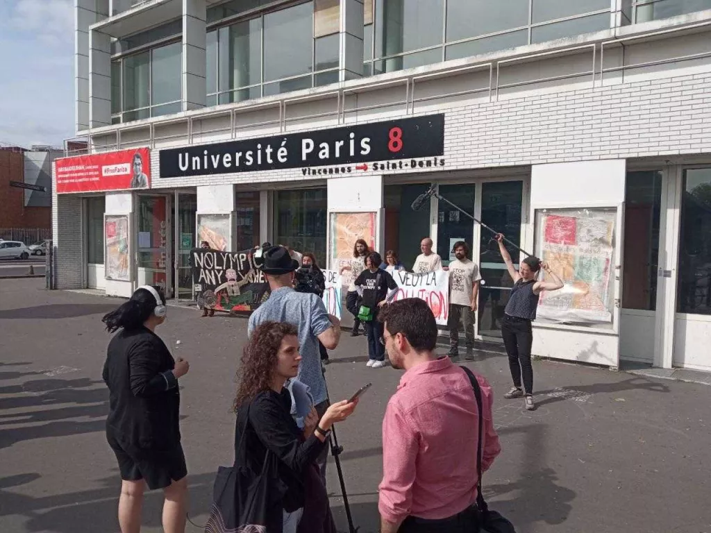 STOP JJOO viatja a París per internacionalitzar la lluita contra els macroesdeveniments olímpics