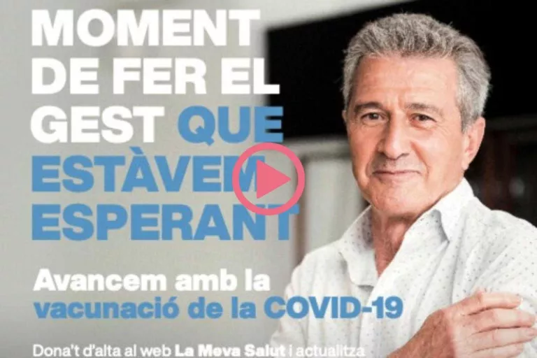 ⏯️ La campanya de Salut per fomentar la vacunació contra la covid-19