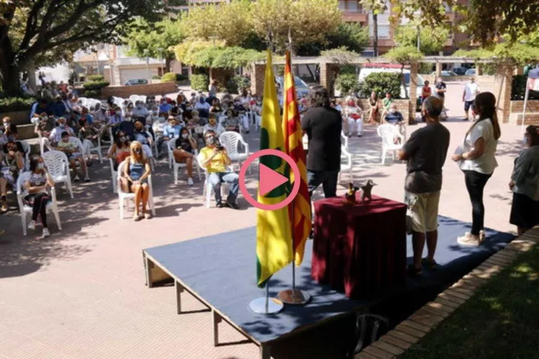 ⏯️ Bellpuig premia Oriol Mitjà pel seu compromís "a favor dels presos i en defensa de l'autodeterminació de Catalunya"