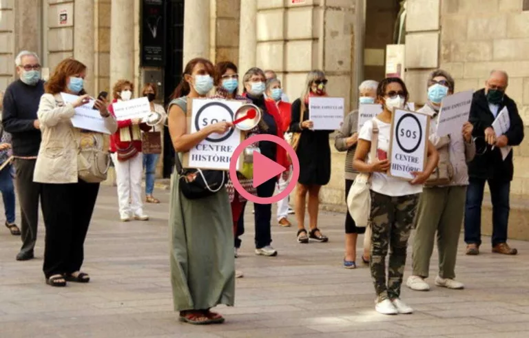 ⏯️ El Centre Històric de Lleida denuncia la "inacció" de la Paeria davant els "problemes de convivència" del barri