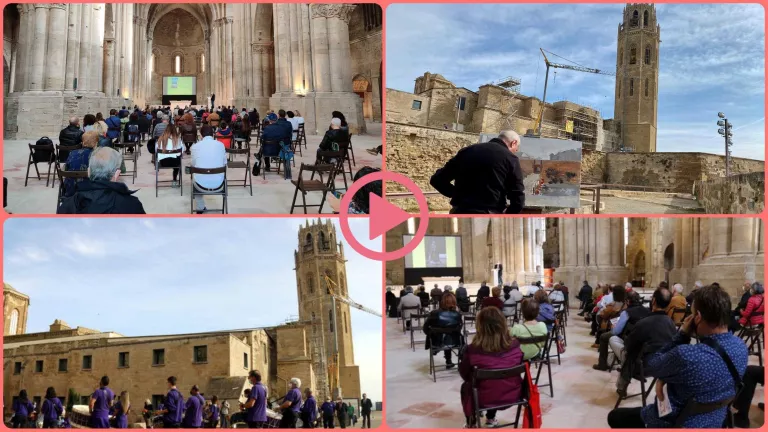 ⏯️ La Seu Vella de Lleida celebra la seva festa anual adaptada a la pandèmia