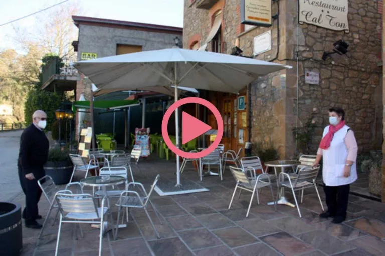 ⏯️ Bars i restaurants de pobles petits del Pirineu esperen que s'acabin les restriccions de mobilitat per rebre clients