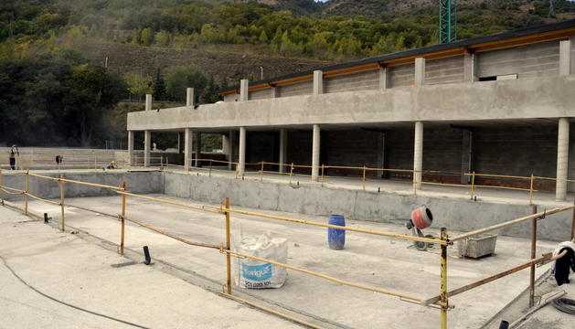 La piscina municipal de Sort, llesta al desembre