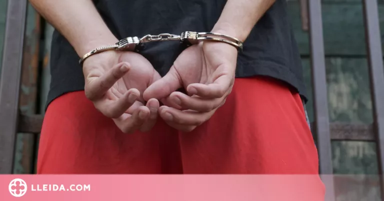 Detingut per robar una cadena d'or d'una estrebada a Lleida