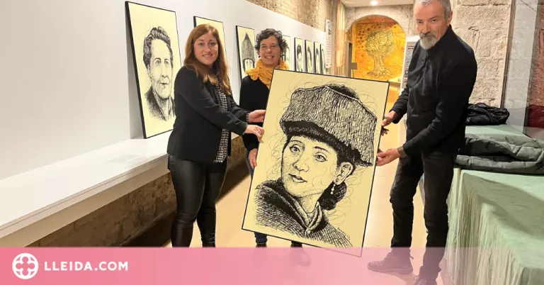 L’exposició ‘Dones que porten el nom de Lleida’ inicia a Maldà la itinerància pels municipis