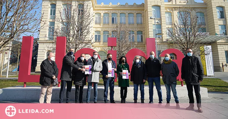Front comú institucional i social per a reclamar millores al servei ferroviari Avant a Lleida