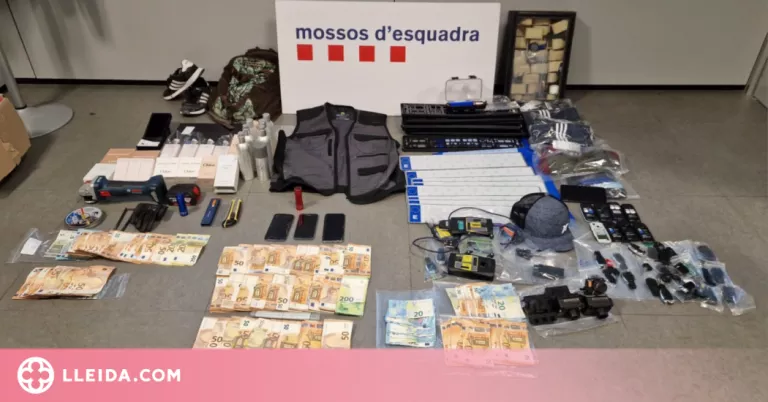 Desarticulen un grup especialitzat a robar càrregues de camions i en tràfic de medicaments il·legals
