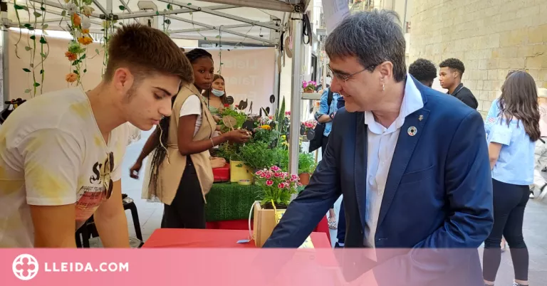 Activitats comercials al Mercadet dels Joves Empresaris de Ponent