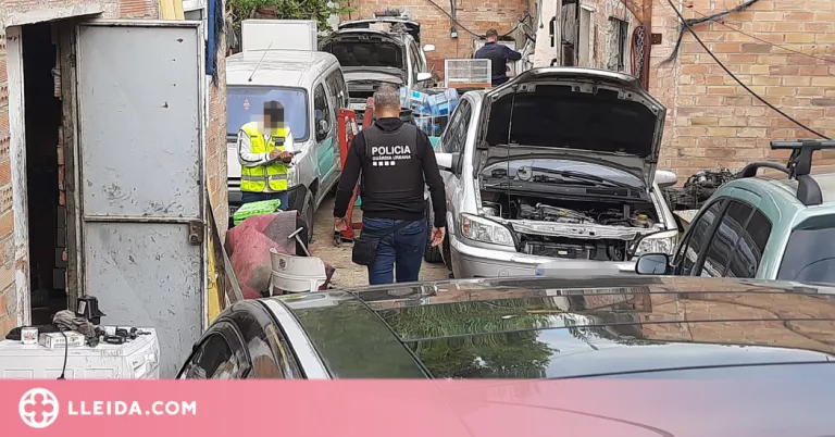 Denuncien el responsable d'un taller presumptament il·legal a Lleida