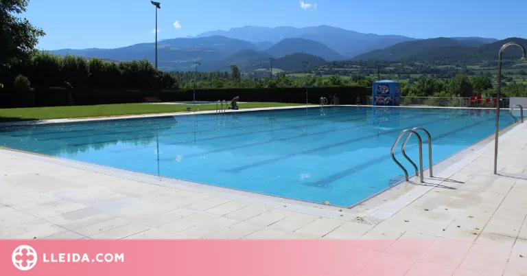 Piscina municipal gratuïta davant l'onada de calor a la Seu d'Urgell