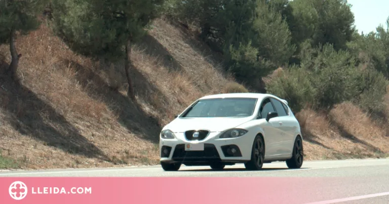 Enxampat circulant a 179 km/h per la C-14 a l'Urgell