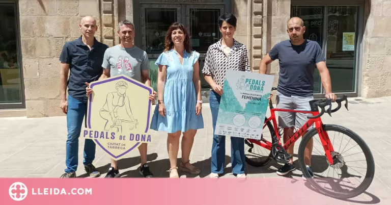 La marxa 'Pedals de Dona - Ciutat de Tàrrega' supera les 300 ciclistes inscrites