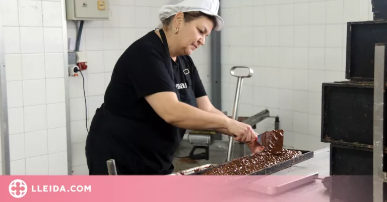 ⏯️ Les tones de torrons que Alemany preveu elaborar per aquesta campanya de Nadal, tot i la inflació