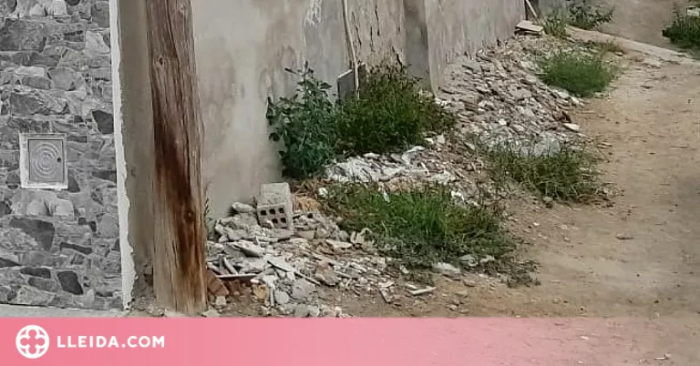 Denunciat per un abocament il·legal de runa i materials d'obra a Lleida
