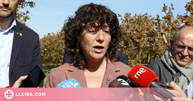 Jordà denúncia que el sistema d'assegurances rurals "no s'adapta al canvi climàtic"