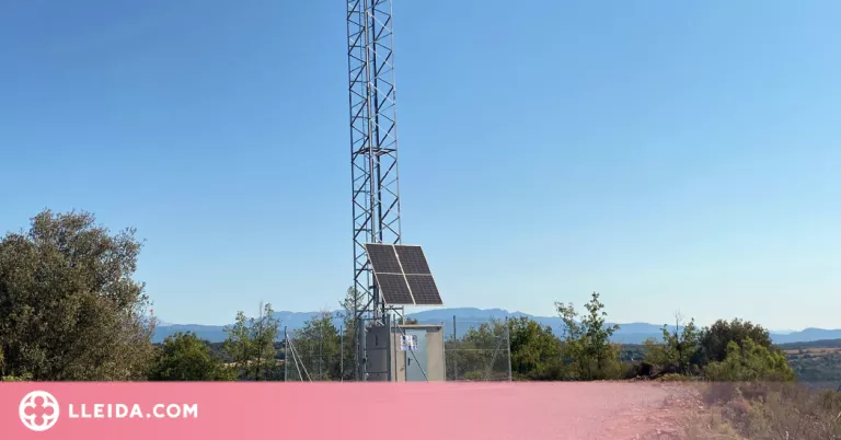 Riner instal·la 2 estacions base per millorar la recepció d'internet de banda ampla