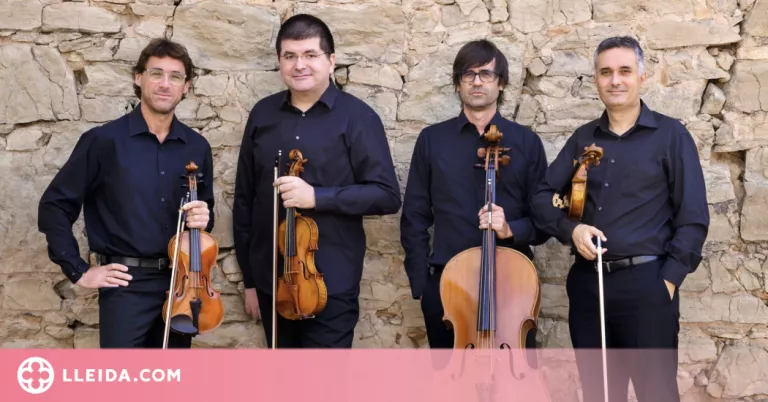 Mozart, Bach i Pau Casals ressonen a l'Auditori de la mà del Quartet Teixidor