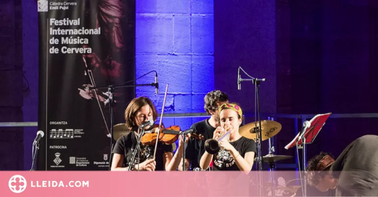 El Curs Internacional de Música de Cervera obre les inscripcions per a la 40a edició