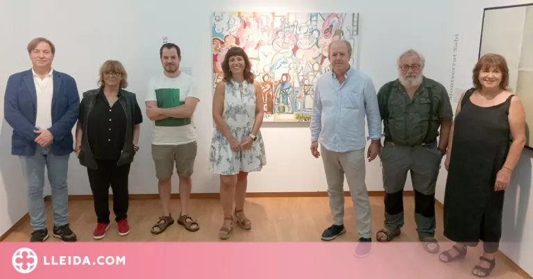 Tàrrega acull una exposició d'artistes que van rebre el mestratge del pintor Jaume Minguell
